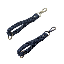 Load image into Gallery viewer, Braided Leather Keychain
