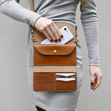 Load image into Gallery viewer, Ready to Ship Camille Crossbody Bag • Tan
