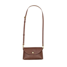 Load image into Gallery viewer, Classic Chloe Clutch • Chocolate Brown
